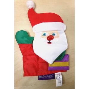 Windsport by Ganz Santa Claus Waving Magnetic Mail Pick Up Flag Cover 6" x 10"